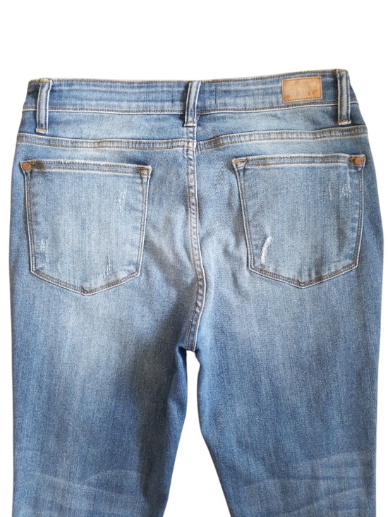 Judy Blue Women’s Stretch Distressed High Rise Capri Fit Jeans Size 11 (30) - Picture 5 of 10